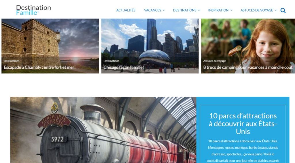 Du nouveau pour Destination&nbsp;Famille